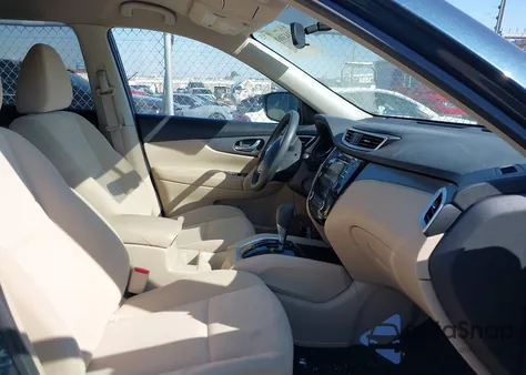 2016 Nissan Rogue Sv z USA, uszkodzony, nr VIN KNMAT2MTXGP606855